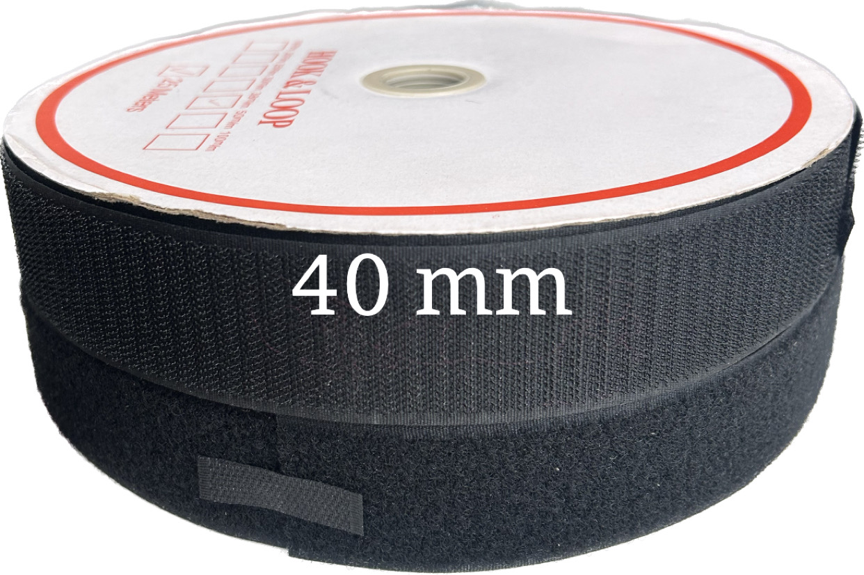 Bande Auto-agrippante à Coudre 40mm - Ruban Fixation Non Adhésif Pour Couture, Bricolage Et Ameublement