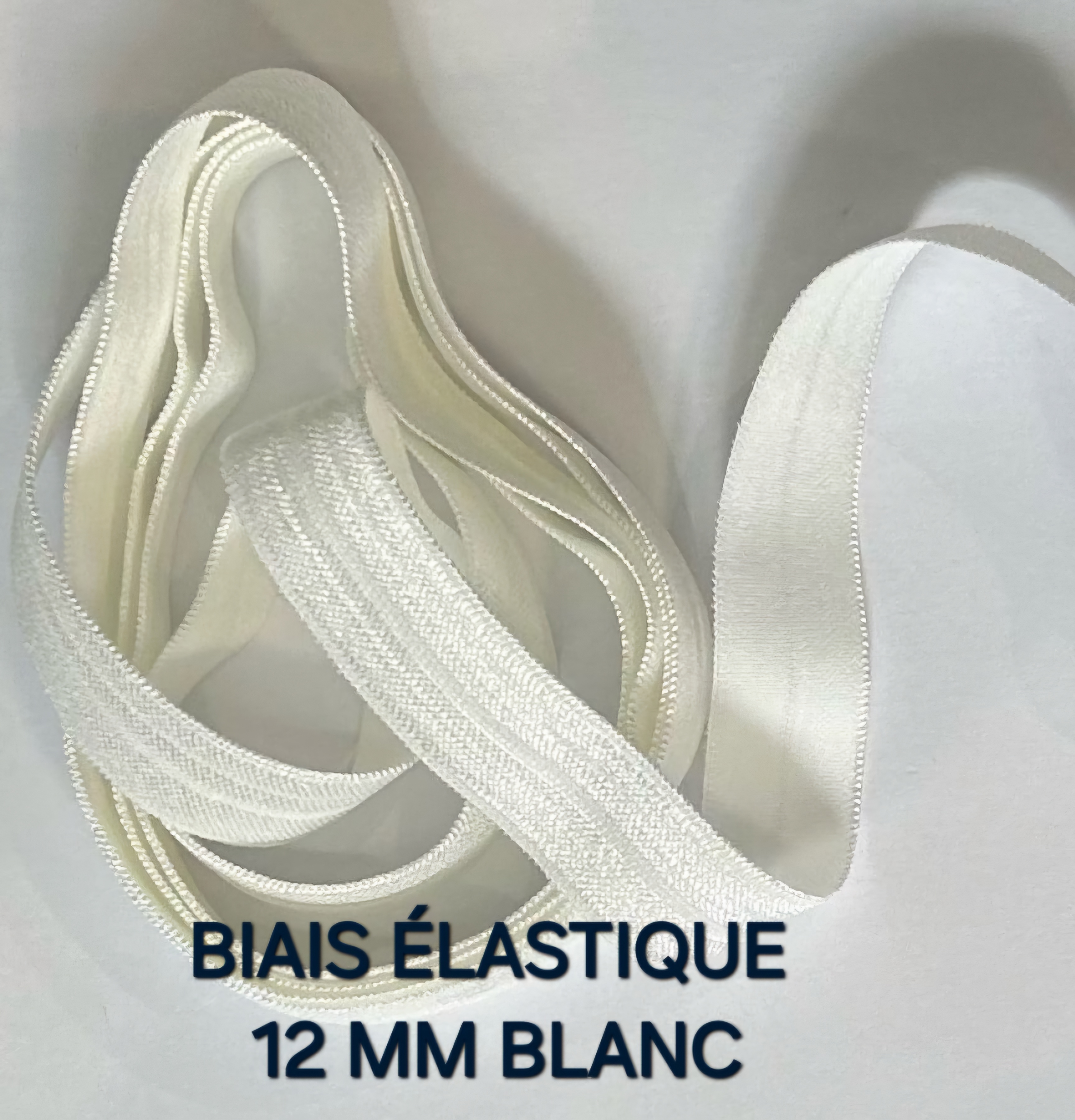 Ruban biais à simple pliure jaune - modeS4u