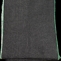 Bord-côte noir (180 x 17cm)