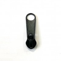 Curseur pour fermeture éclaire chaine continue spiralée 8mm NOIR