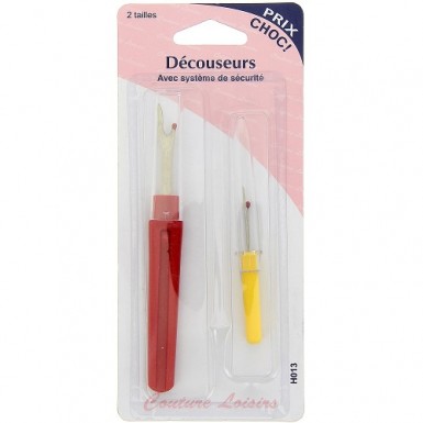 Découseurs couture 2 tailles avec systeme de securité