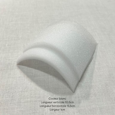 Epaulette mousse petit modèle épaisseur 1 cm