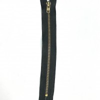 Fermeture métallique spécial jean 4,5mm NOIR