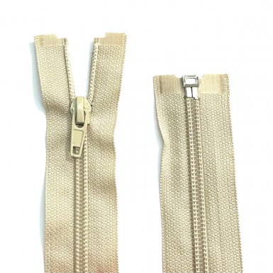 Fermeture spirale séparable maille n°6 (standard) BEIGE