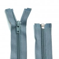 Fermeture spirale séparable maille n°6 (standard) GRIS