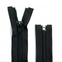 Fermeture spirale séparable maille n°6 (standard) NOIR 