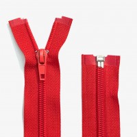 Fermeture spirale séparable maille n°6 (standard) ROUGE