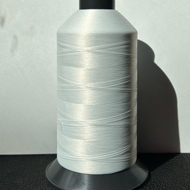Fil mousse polyester BLANC