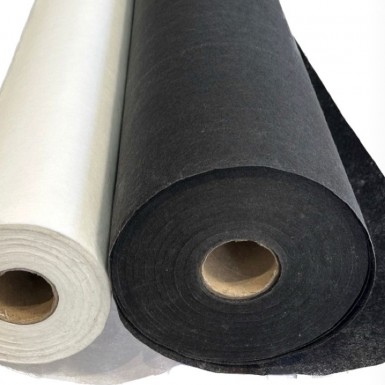 Non tissé thermocollnte tissus lourds BLANC