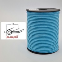 Passepoil coton bleu 