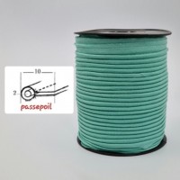 Passepoil coton vert opaline 