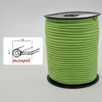 Passepoil coton vert pistache