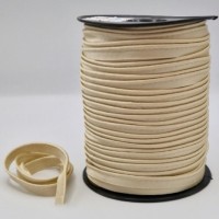 Passepoil satin beige clair