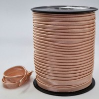 Passepoil satin beige sable