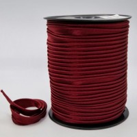 Passepoil satin bordeaux