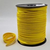 Passepoil satin jaune vif