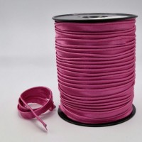 Passepoil satin lie de vin