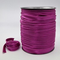 Passepoil satin pourpre