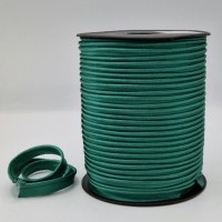 Passepoil satin vert sapin