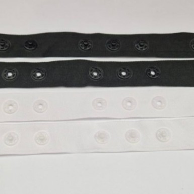 Ruban à pression plastique - bande body TRIPLE NOIR