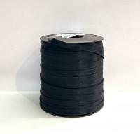 Ruban satin double 6mm bleu marine