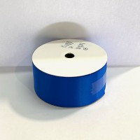 Ruban satin double face 40mm bleu