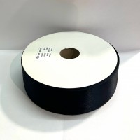 Ruban satin double face 40mm bleu marine