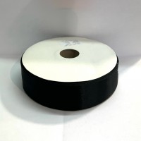 Ruban satin double face 40mm noir