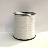 Ruban satin double face 6mm blanc 
