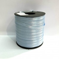 Ruban satin double face 6mm bleu ciel