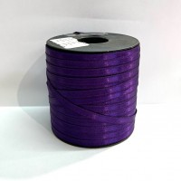 Ruban satin double face 6mm parme