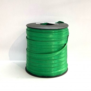 Ruban satin double face 6mm vert