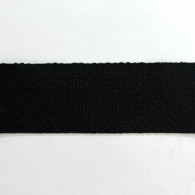 Sangle en coton noir